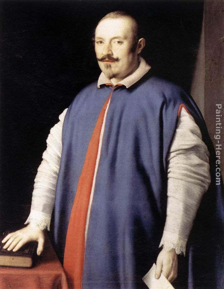 Sassoferrato Portrait of Monsignor Ottaviano Prati